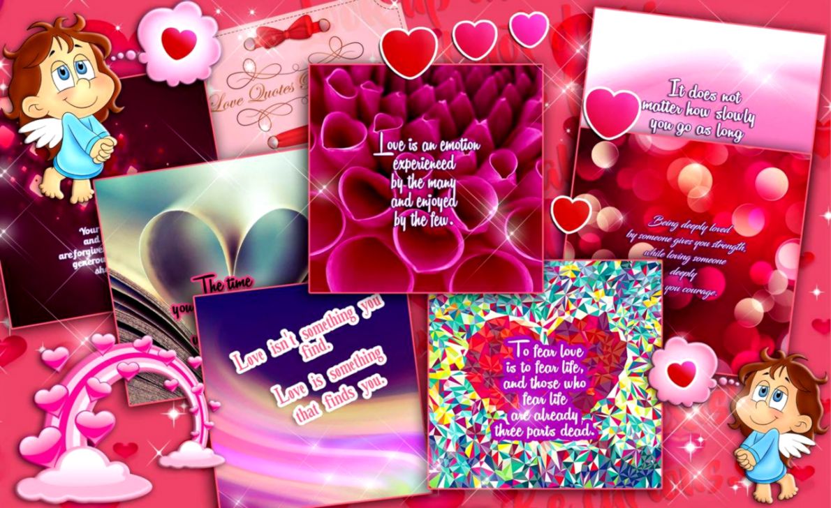 Love Quotes With Images 💖 Romantic Live Wallpaper - Cartoon - HD Wallpaper 