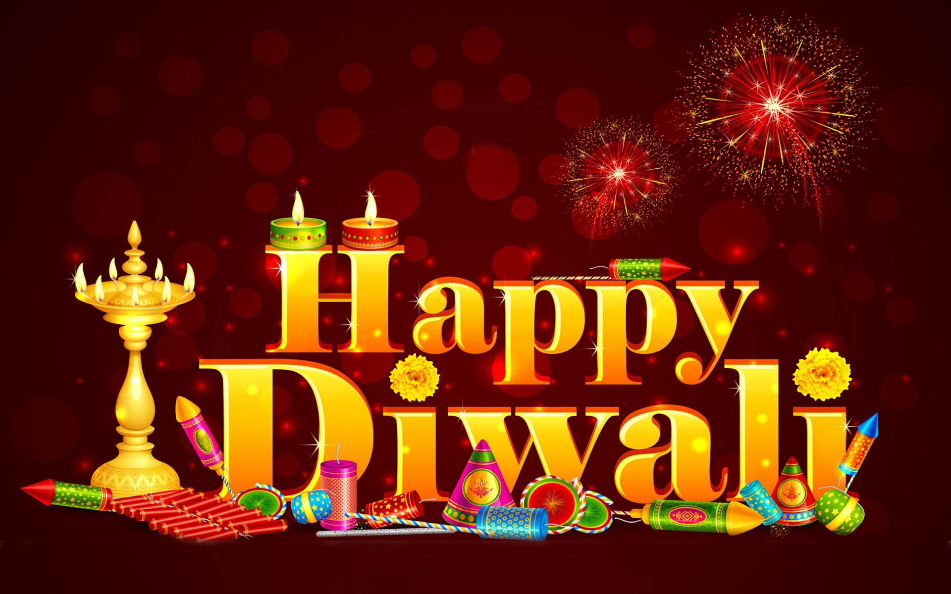 Happy Diwali Wishes 2019 - HD Wallpaper 