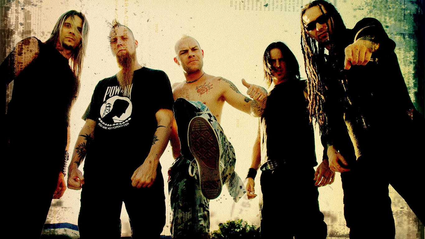 Wallpaper Five Finger Death Punch, Tattoo, Dreadlocks, - Five Finger Death Punche - HD Wallpaper 