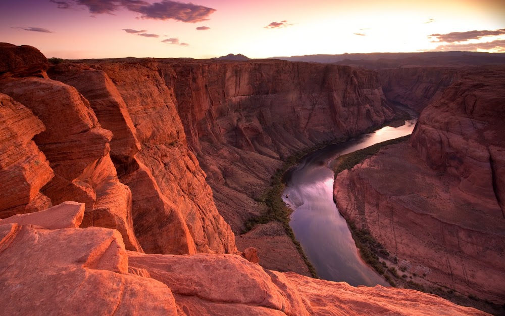 Elementary Os Luna Wallpaper - Horseshoe Bend - HD Wallpaper 