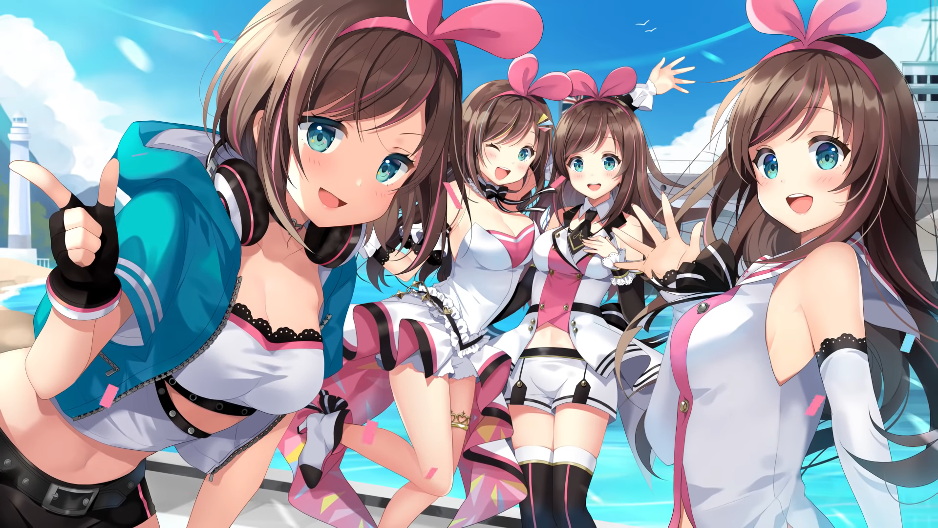 Azur Lane Kizuna Ai - HD Wallpaper 