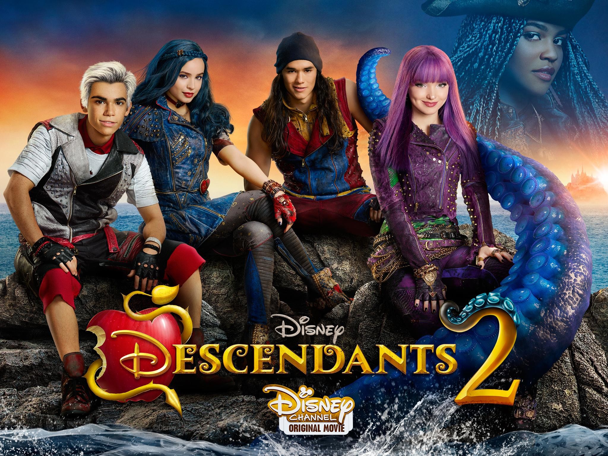 Descendants Wallpaper - Descendants 2 Blu Ray - HD Wallpaper 