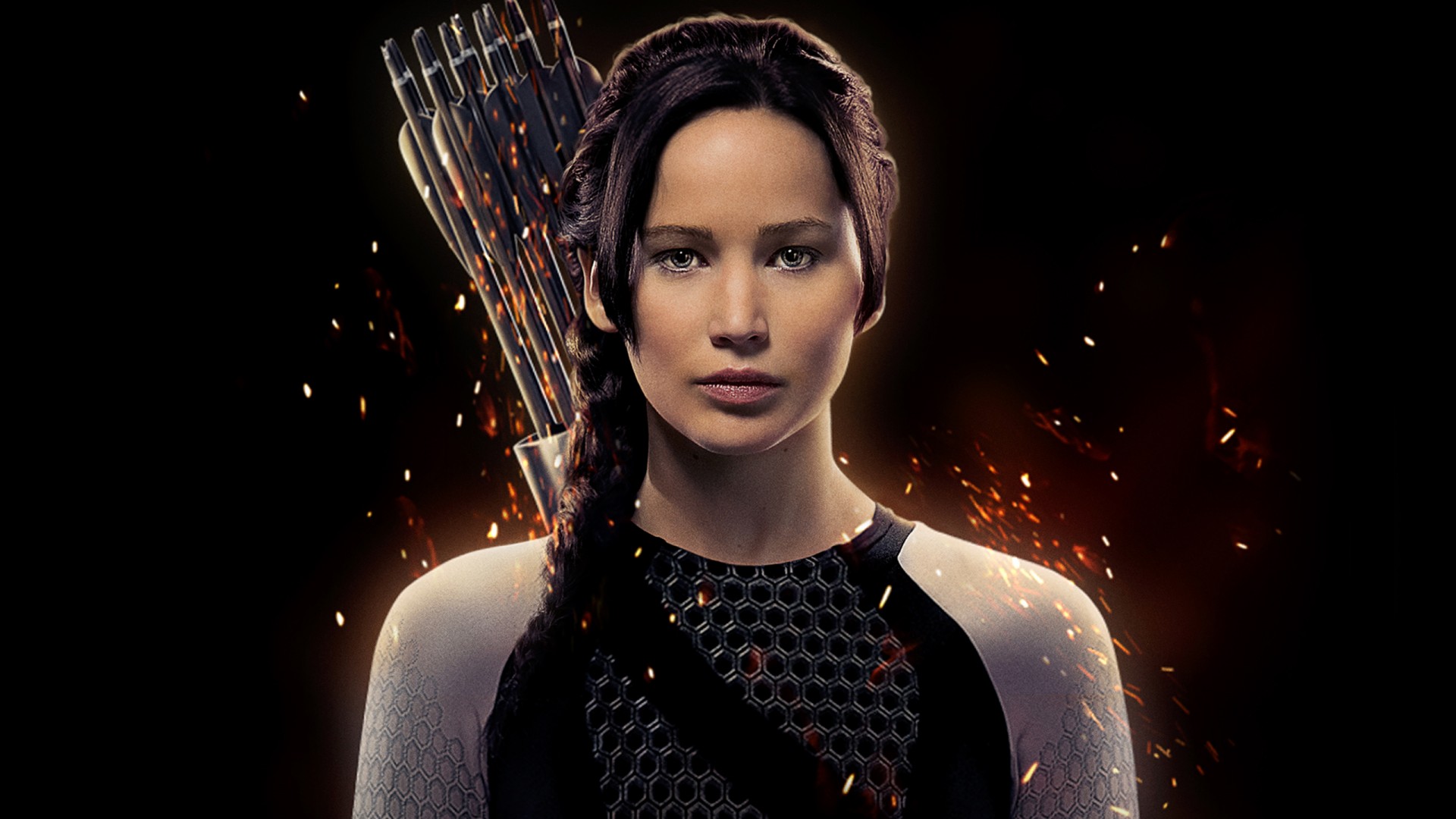 Jennifer Lawrence As Katniss Everdeen Hunger Games - Katniss Everdeen Wallpaper Hd - HD Wallpaper 