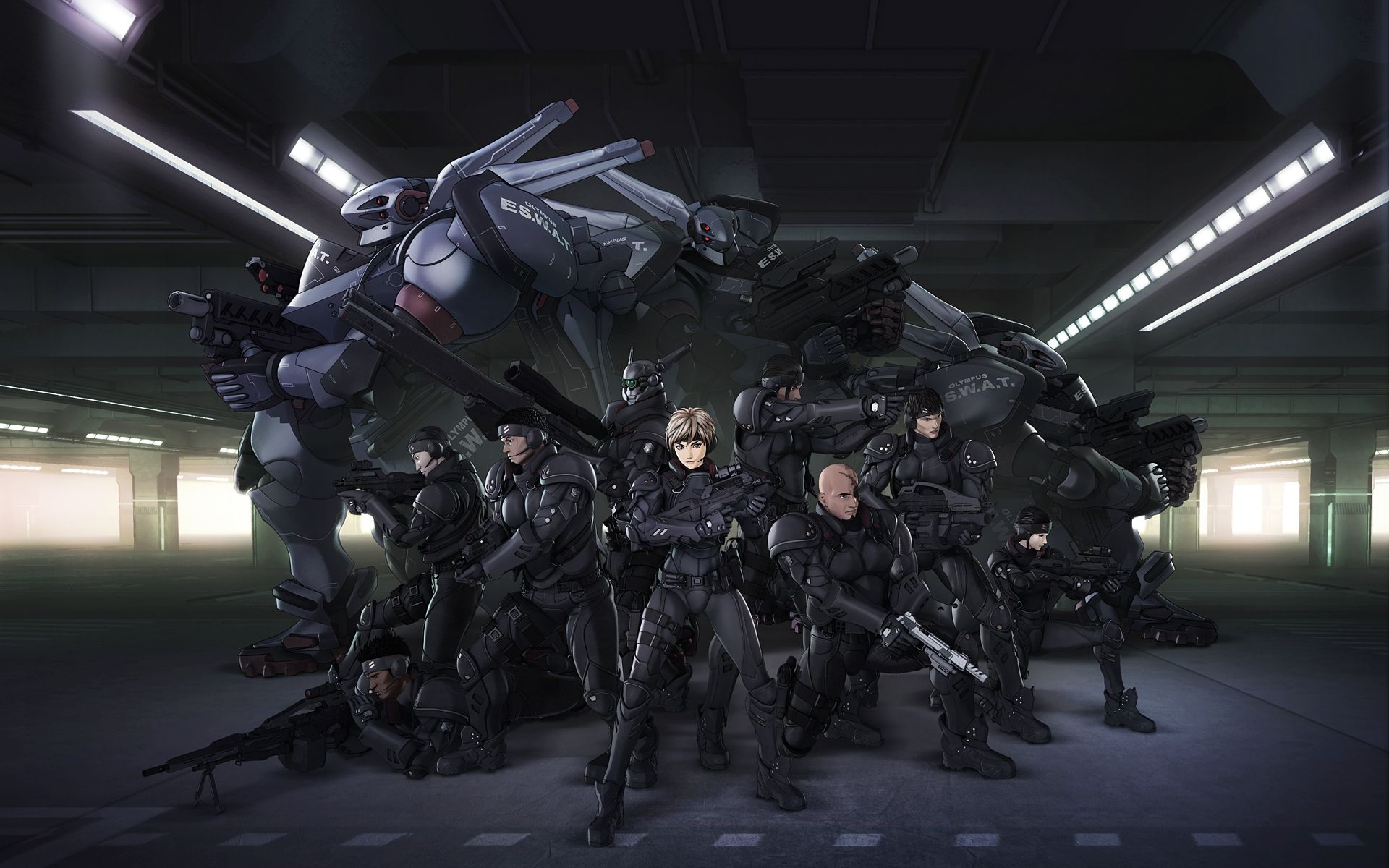Sci Fi Military Anime - HD Wallpaper 