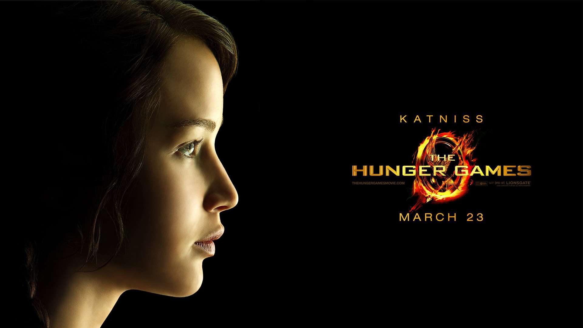 The Hunger Games Katniss Hd Wallpaper - Original Hunger Games Poster - HD Wallpaper 