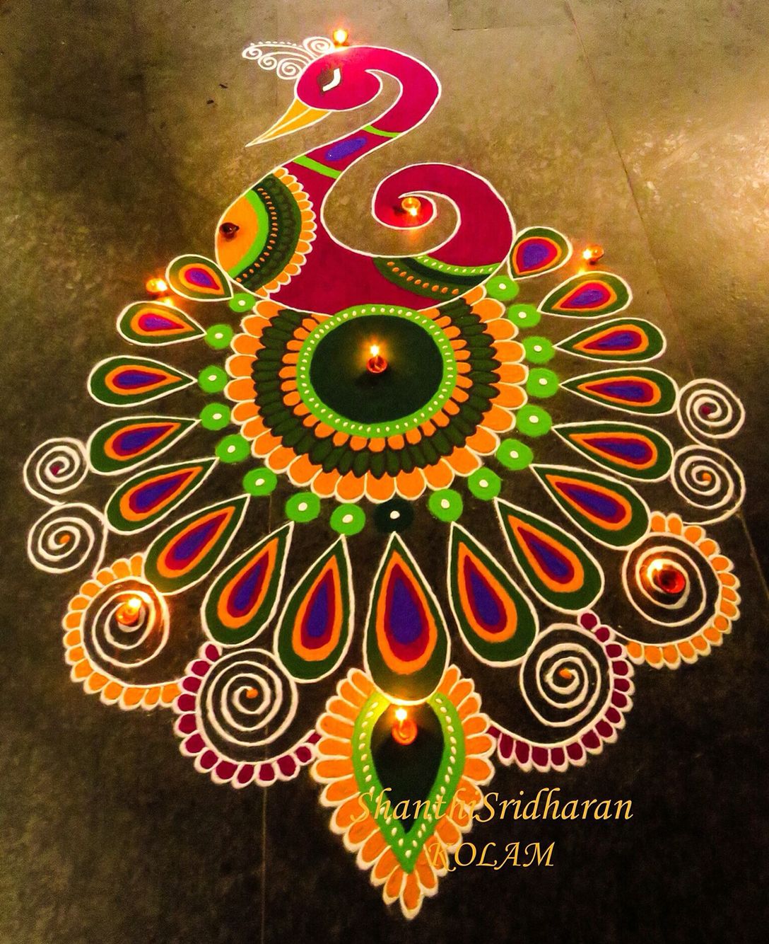Best Rangoli Designs For Diwali 2019 - HD Wallpaper 
