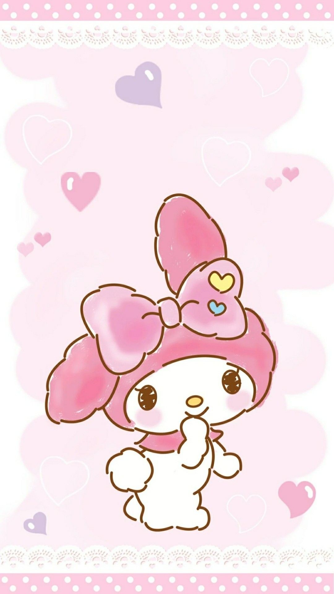 1080x1920, Sanrio Wallpaper, Lock Screen Wallpaper, - Sanrio Wallpaper Melody - HD Wallpaper 