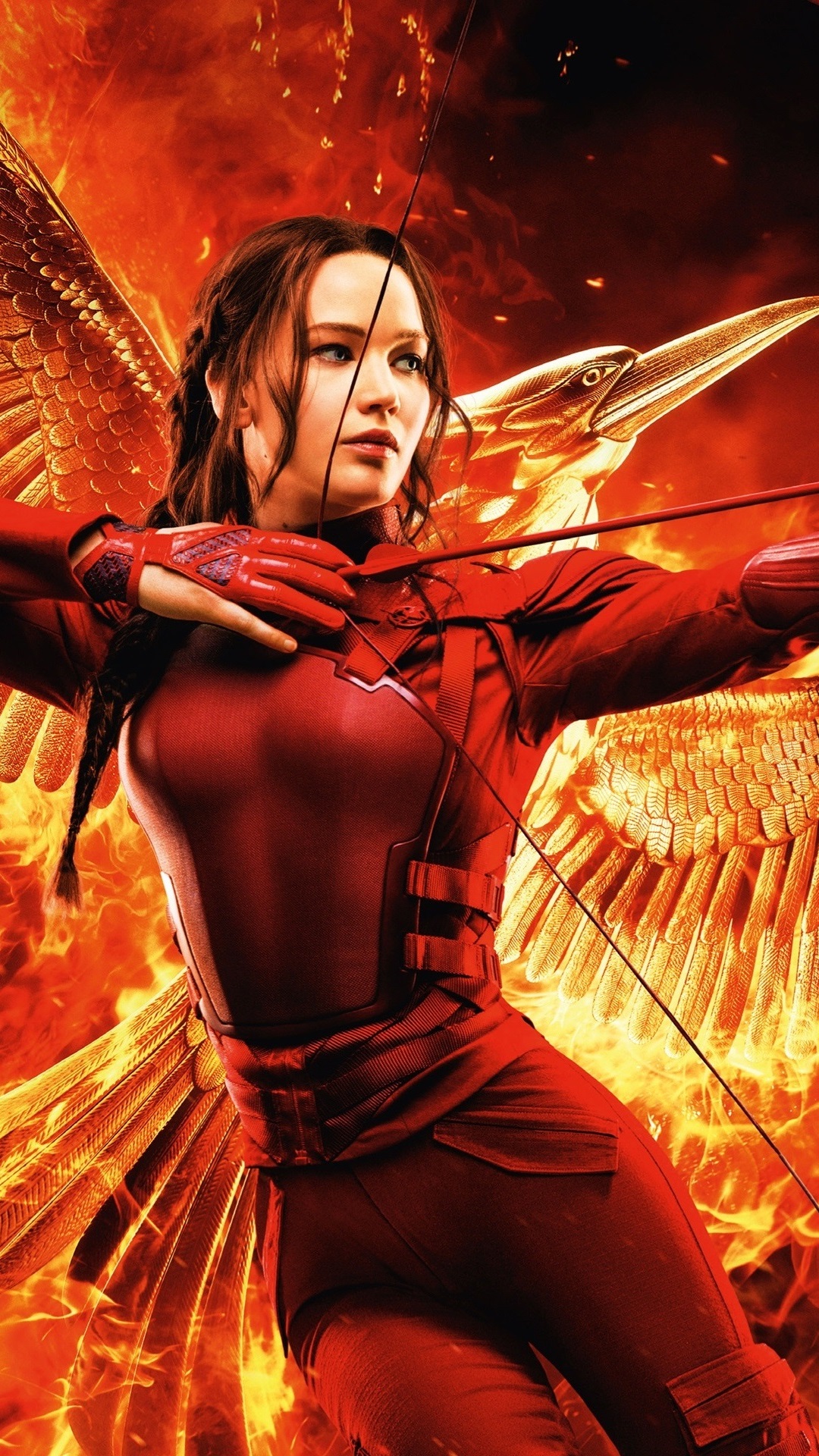 Iphone Wallpaper Jennifer Lawrence, The Hunger Games - Katniss Everdeen Wallpaper Iphone - HD Wallpaper 