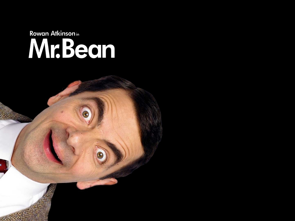 Mr - Bean - Mr Bean Black Background - 1024x768 Wallpaper 