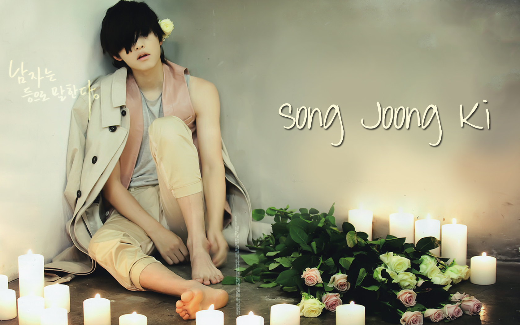 Joong Ki - Song Joong Ki Elle - HD Wallpaper 