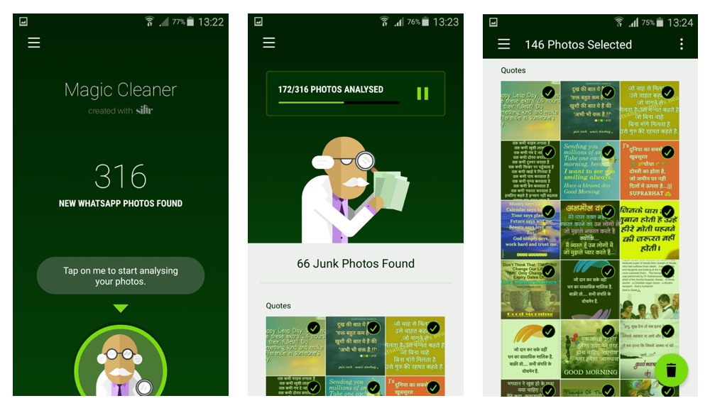 Magic Cleaner For Whatsapp - HD Wallpaper 