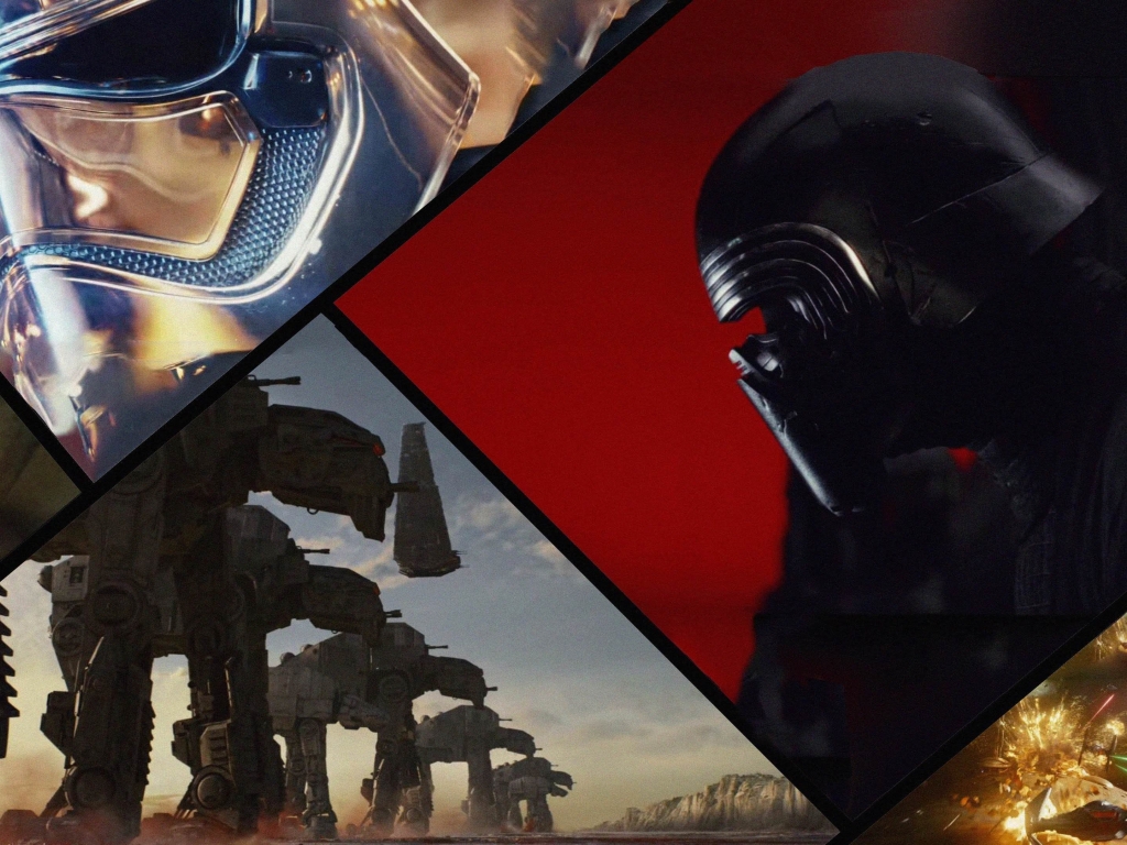 Kylo Ren Star Wars - Star Wars Battle Of Crait - HD Wallpaper 