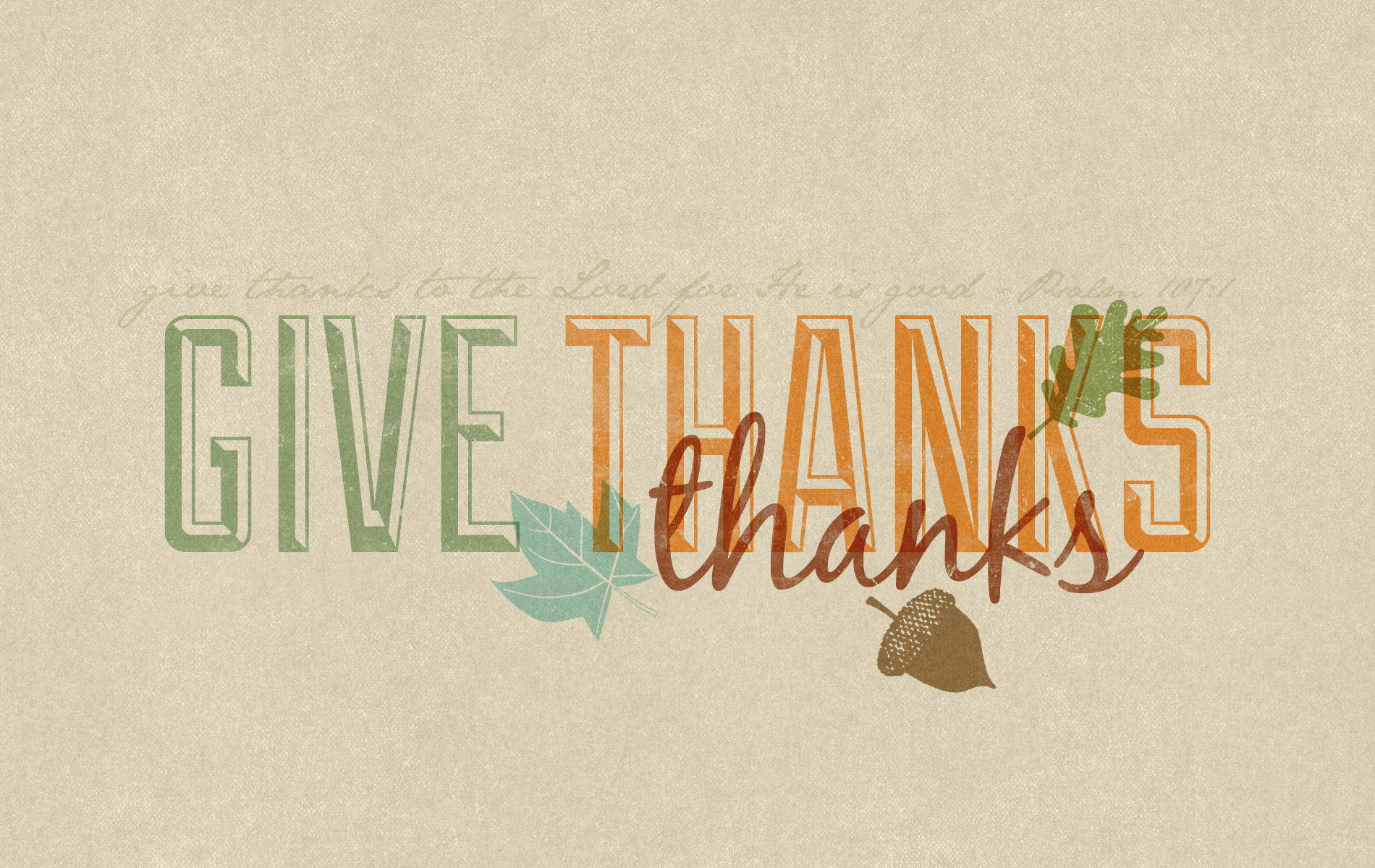 Give Thanks Backgrounds Images & Pictures - Calligraphy - HD Wallpaper 