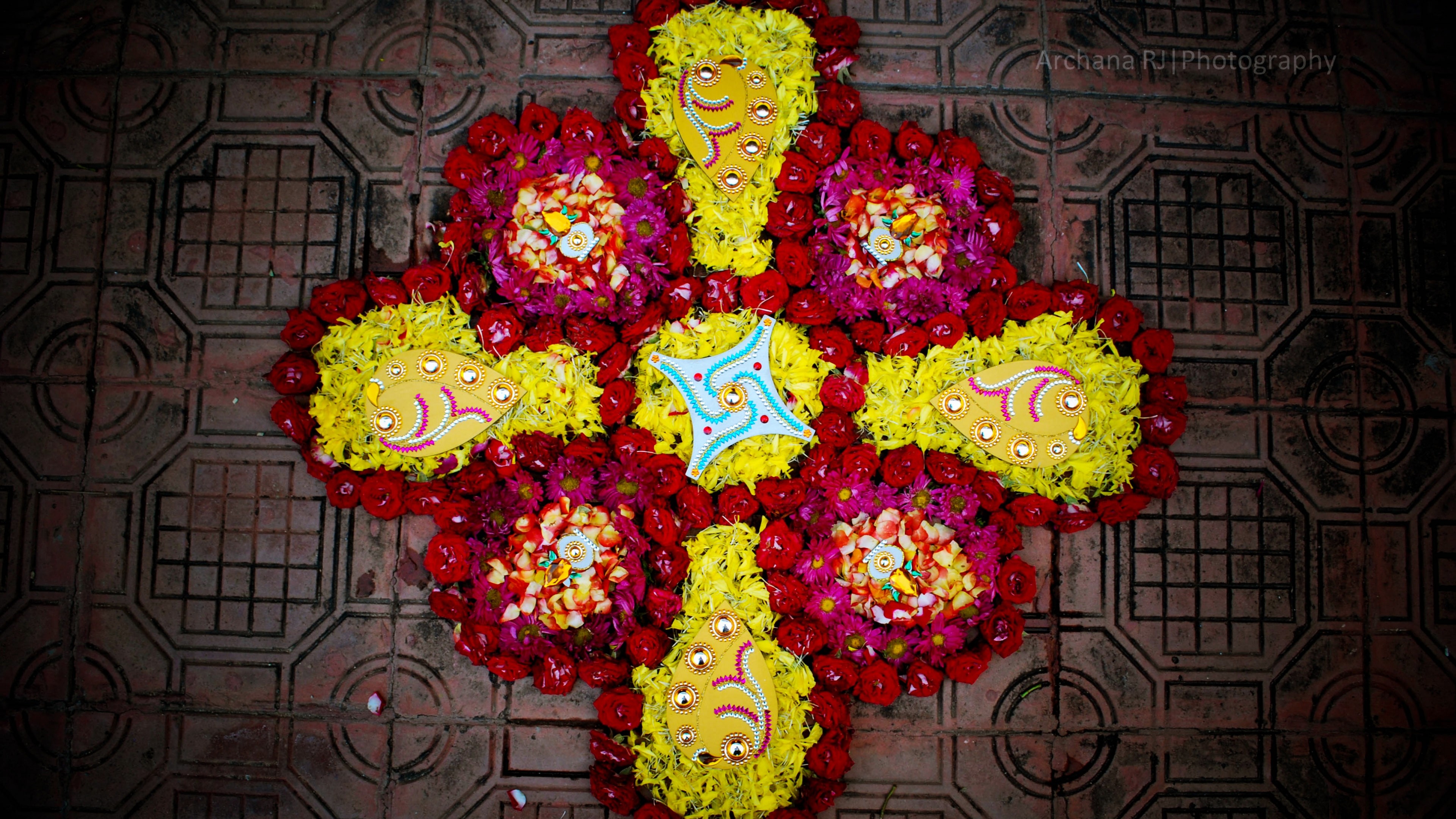 Diwali Rangoli - HD Wallpaper 