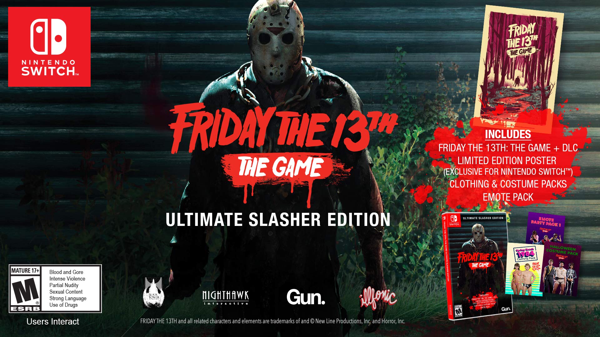 Friday The 13th Ultimate Slasher Switch Edition - HD Wallpaper 