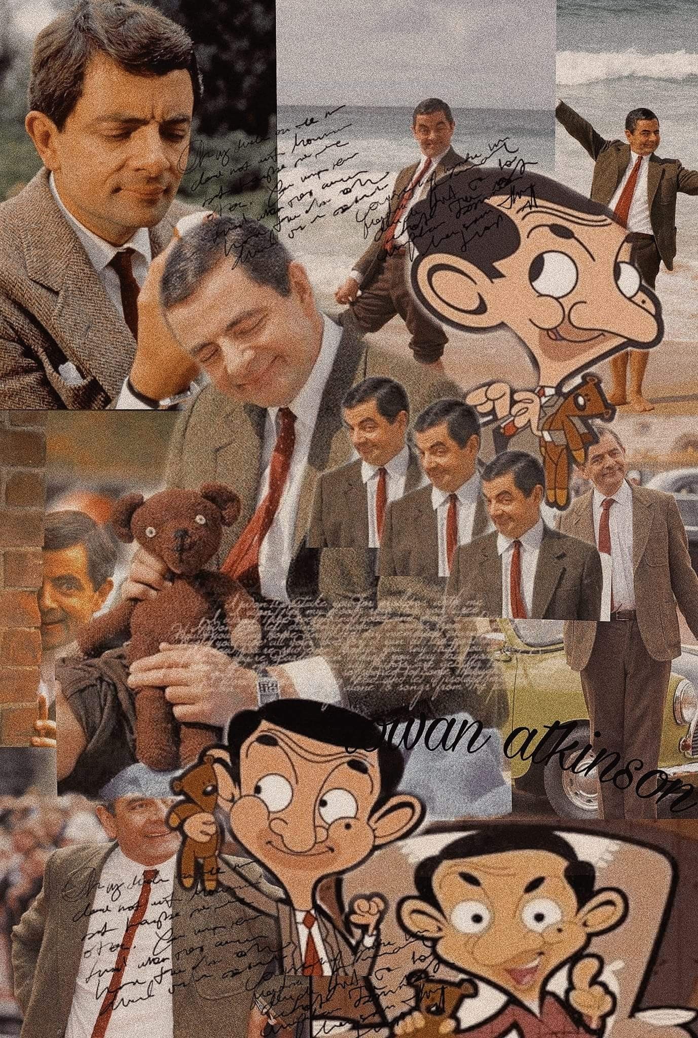 Mr Bean Cartoon - HD Wallpaper 