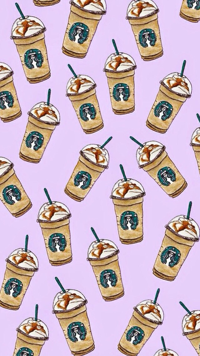 Starbucks, Wallpaper, And Background Image - Cute Wallpapers Starbucks - HD Wallpaper 