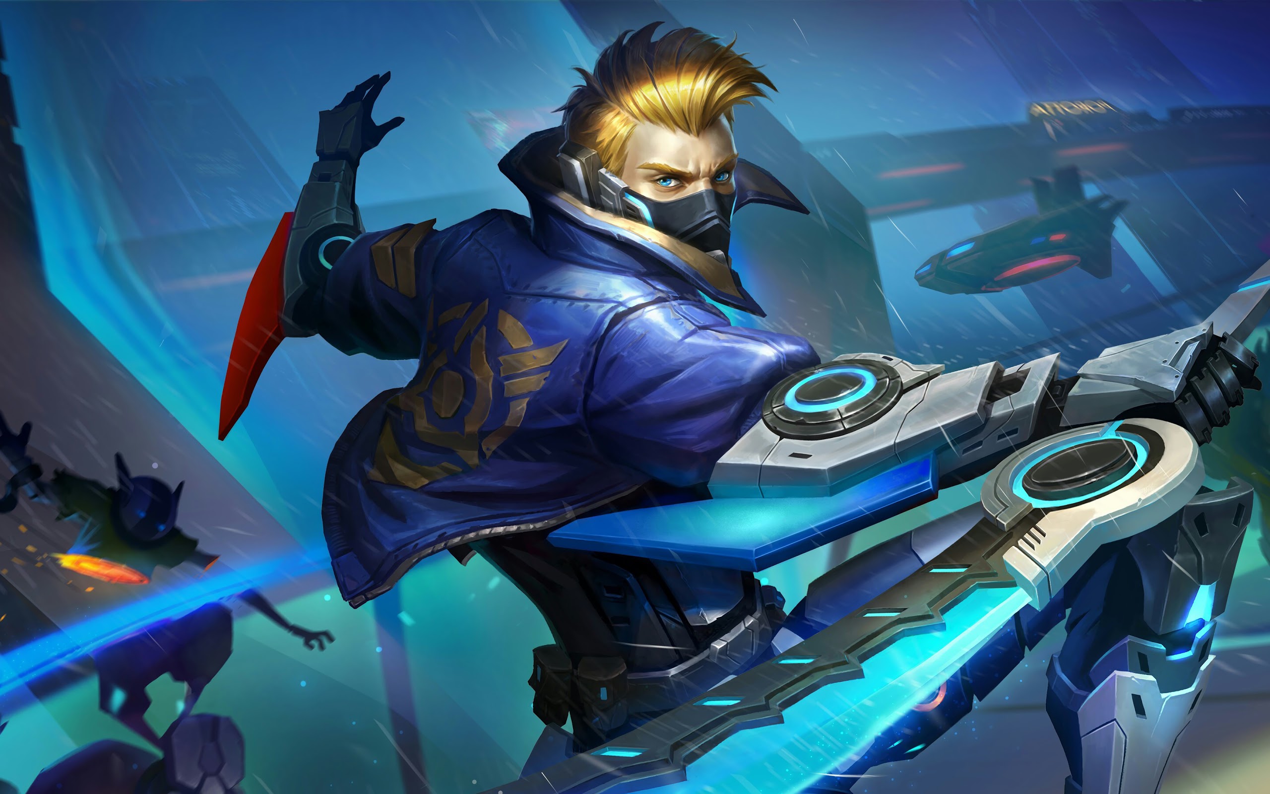 Hayabusa, Future Enforcer, Skin, Mobile Legends, 4k, - Shadow Of Obscurity Hayabusa Hd - 2560x1600 Wallpaper Hayabusa, Future Enforcer, Skin, Mobile Legends, 4k, - Shadow Of Obscurity Hayabusa Hd - 2560x1600 Wallpaper