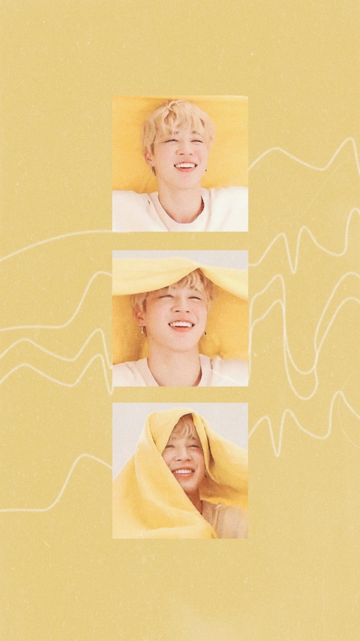 Aesthetic, Wallpaper, And Bts Image - Yellow Aesthetic Park Jimin Aesthetic  - 720x1280 Wallpaper 