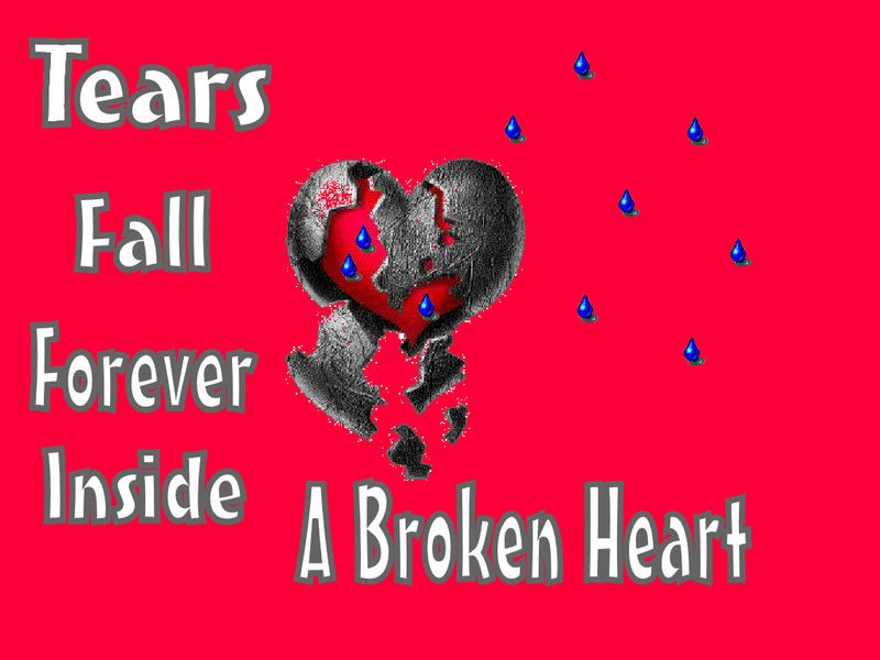 Black, Heart, And Text Image - Broken Heart Of Friend - 800x600 Wallpaper -  