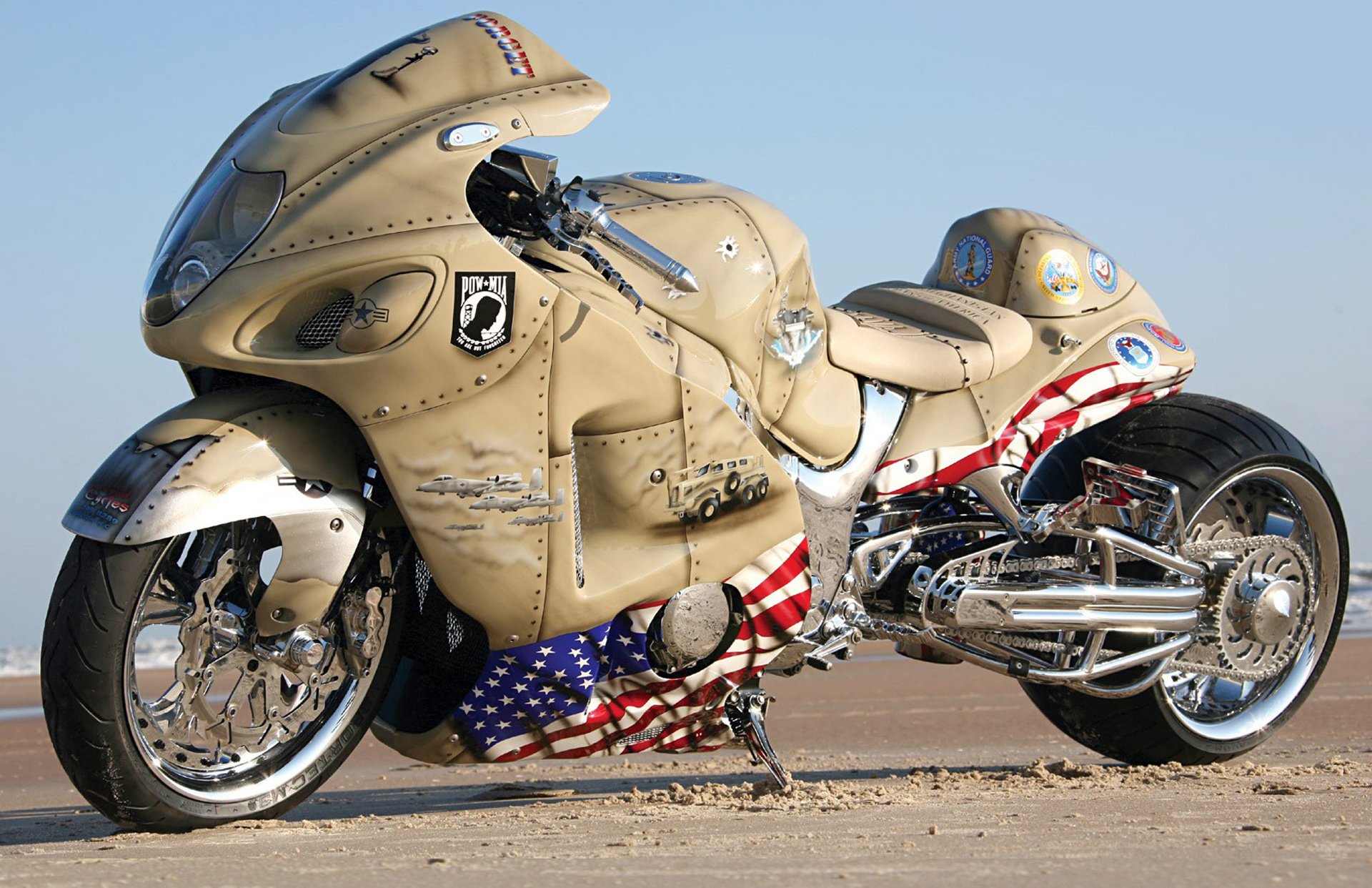 Custom Sport Motorcycles - HD Wallpaper 
