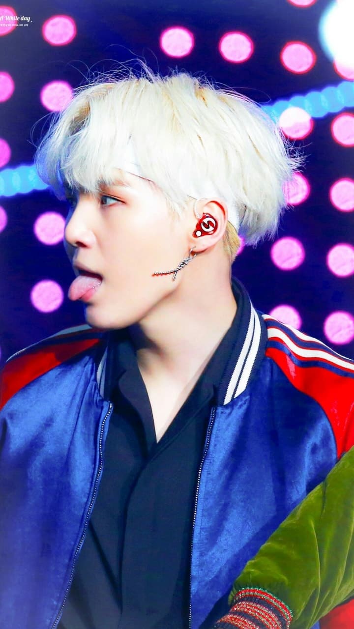 Suga, Bts, And Yoongi Image - Bts Suga Tongue - HD Wallpaper 