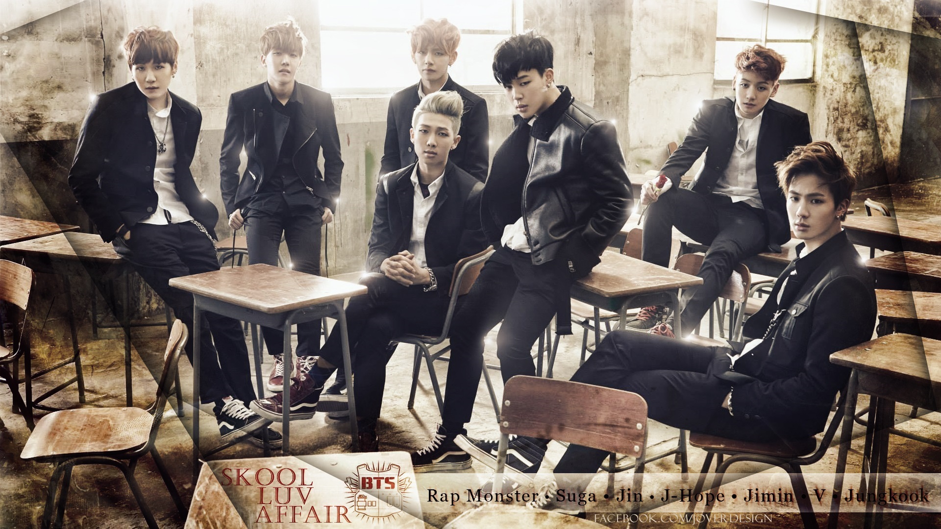 Bts Boy In Luv Skool Luv Affair - HD Wallpaper 