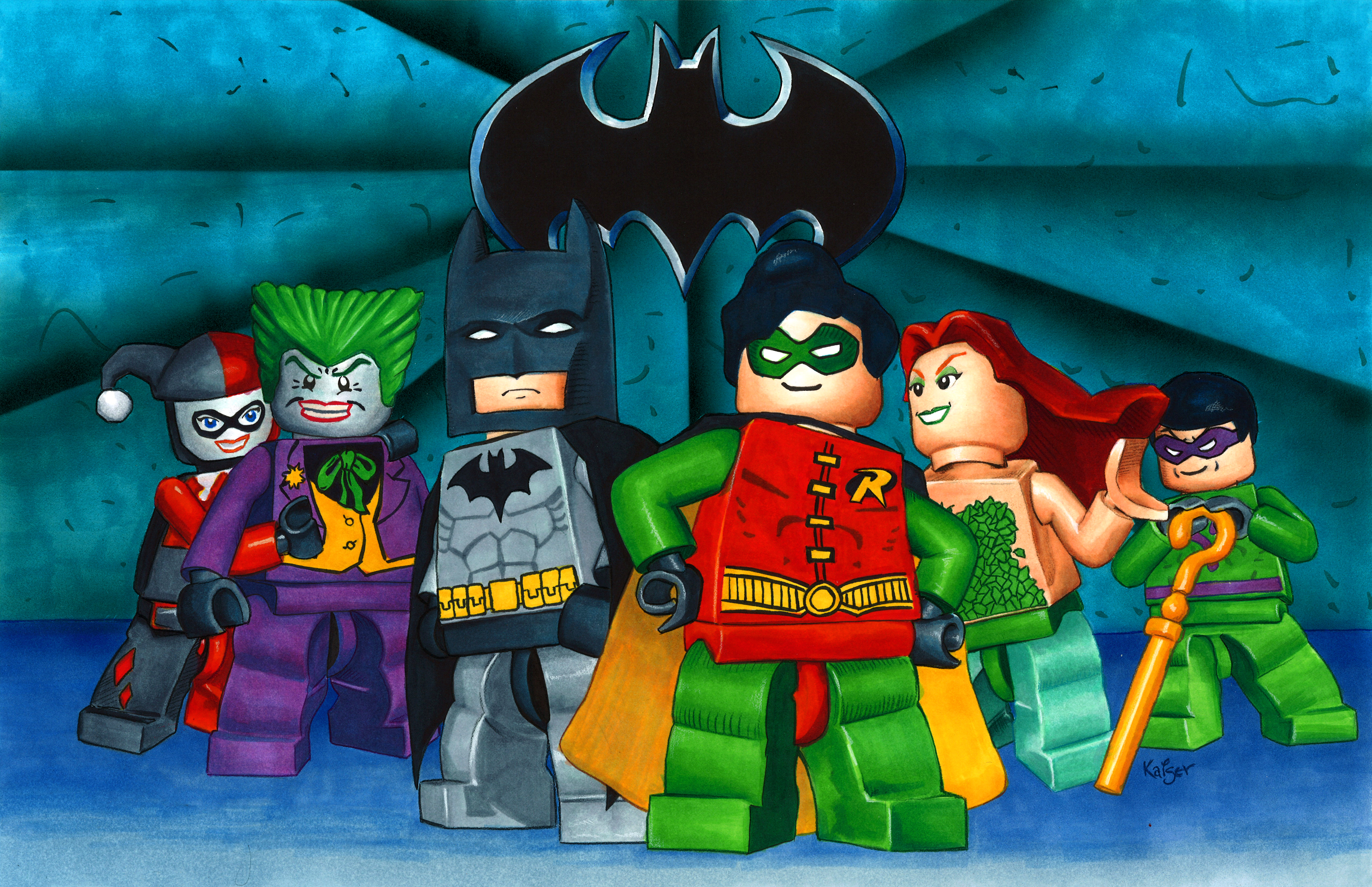 Lego Batman Robin Joker - HD Wallpaper 