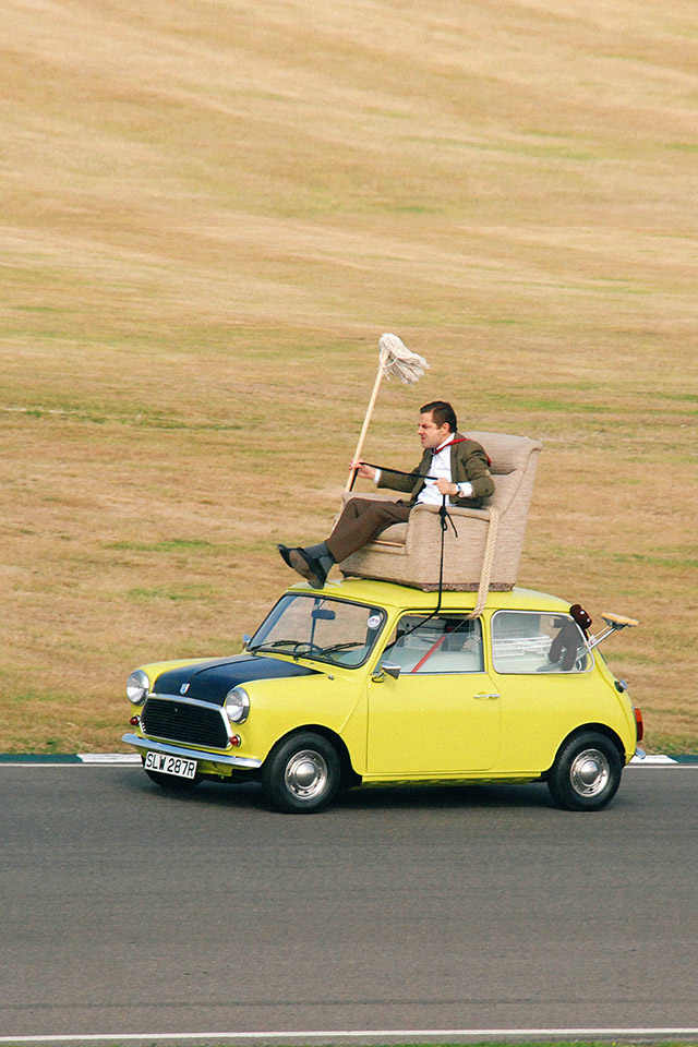 Com Apple Wallpaper Mr Bean Drive Iphone4 - Mr Bean Wallpaper For Iphone - HD Wallpaper 