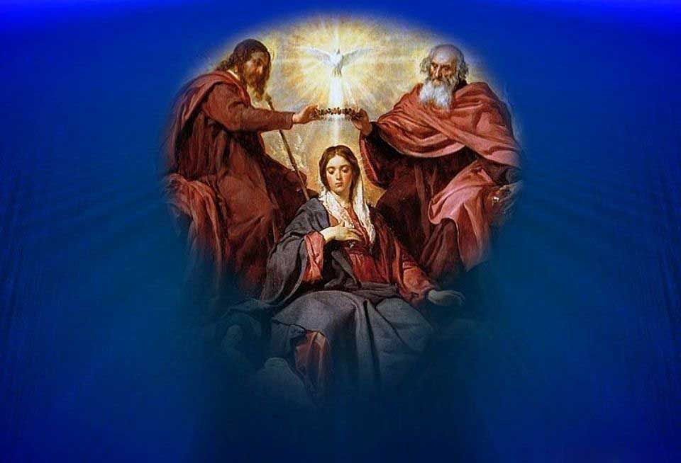 Coronation Of Mary As Queen Of Heaven - HD Wallpaper 