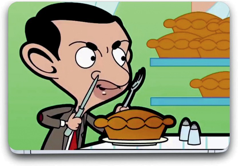Mr Bean Eat Animated Series - 832x581 Wallpaper 
