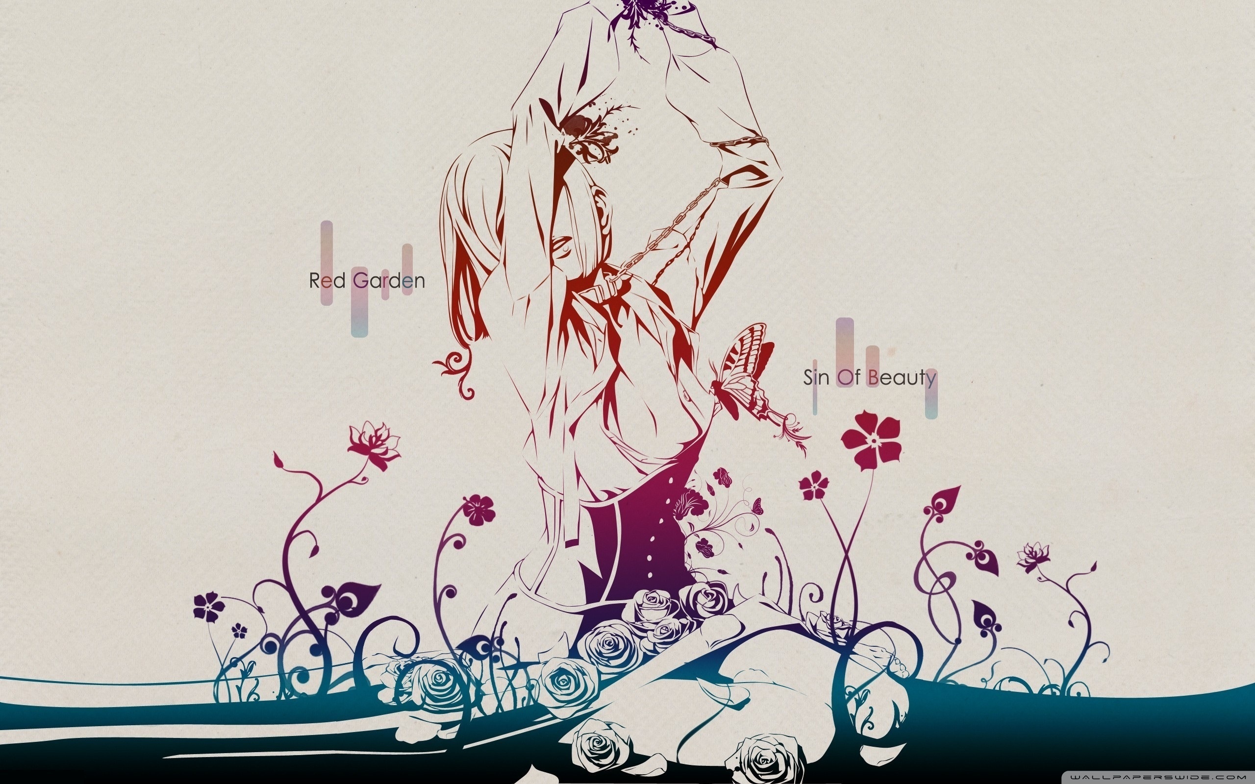 Red Garden Anime - 2560x1600 Wallpaper Red Garden Anime - 2560x1600 Wallpaper