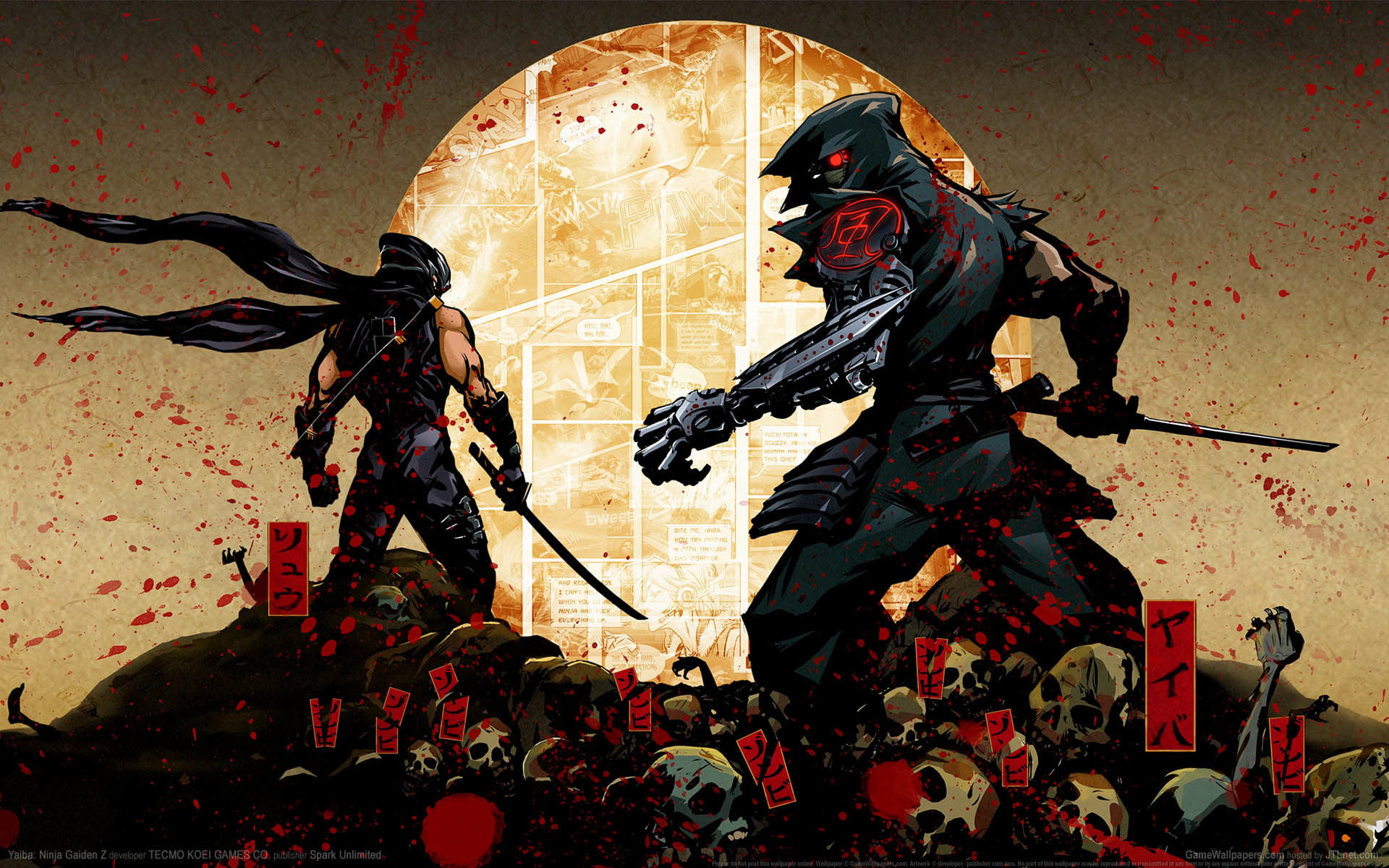 Yaiba Ninja Gaiden Z - HD Wallpaper 