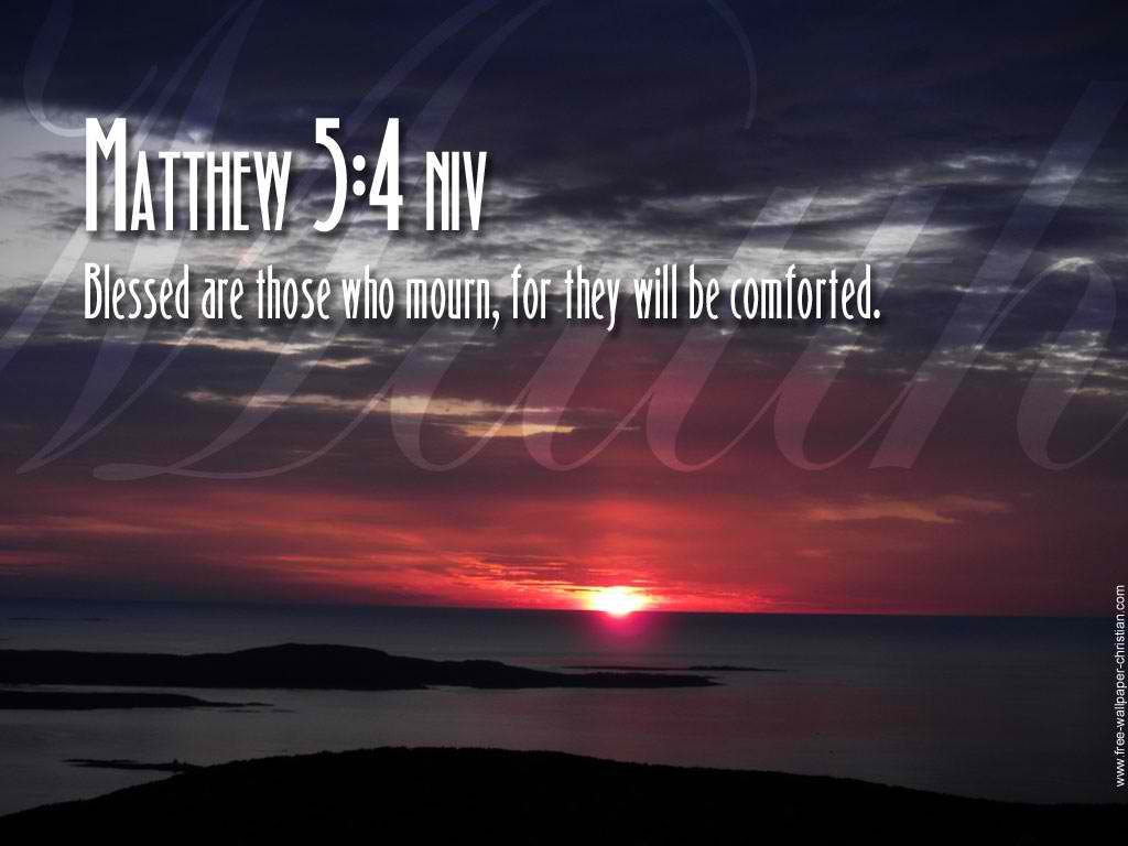 4 Blessed Are Those Who Mourn Christian Wallpaper Free - Blessed Are Those Who Mourn Free - HD Wallpaper 