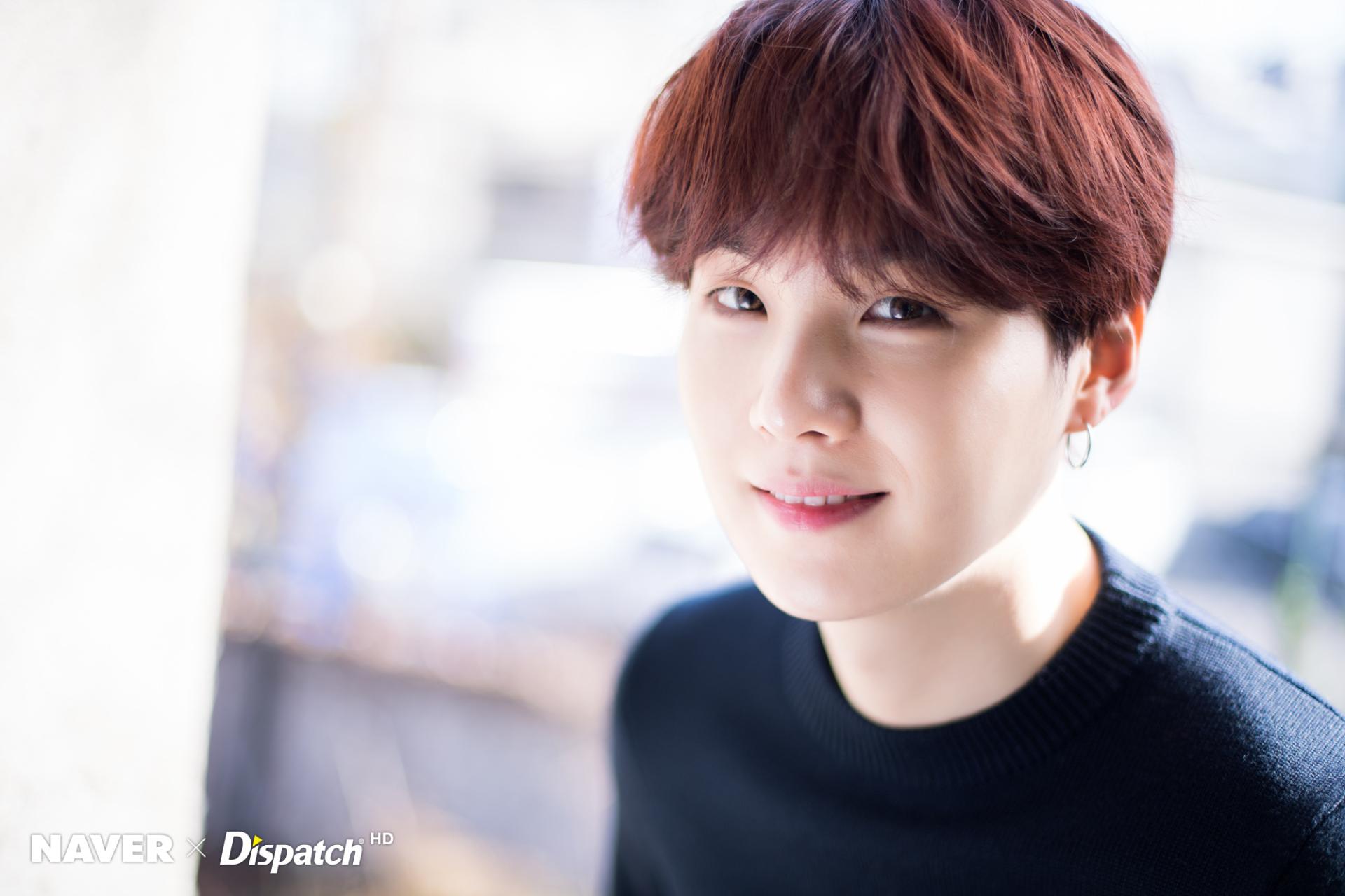 Suga - Min Yoongi Naver X Dispatch - HD Wallpaper 