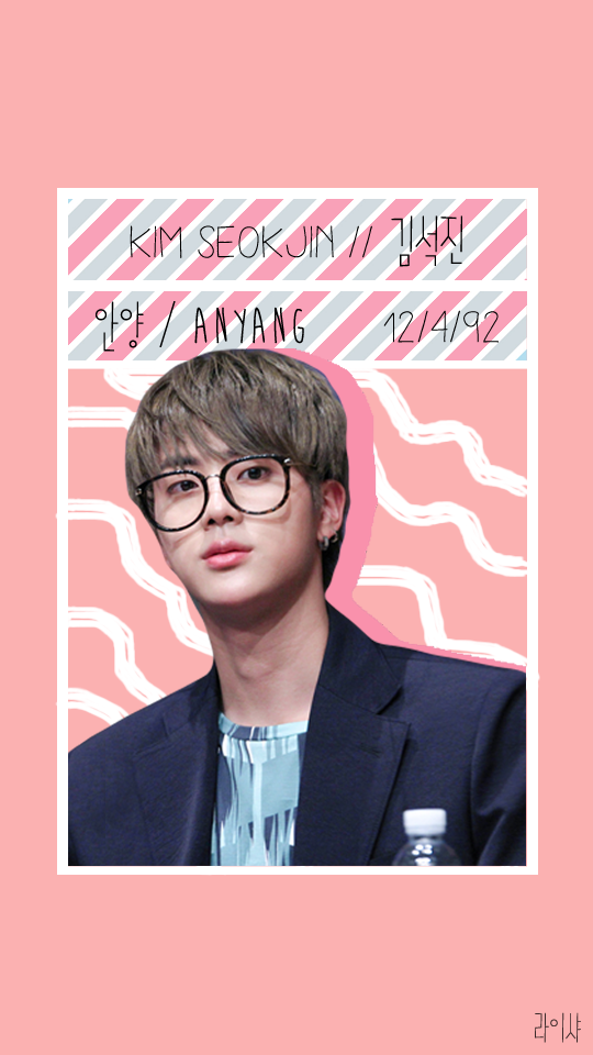 Bts, Jin, Pastel - Jin Bts - HD Wallpaper 