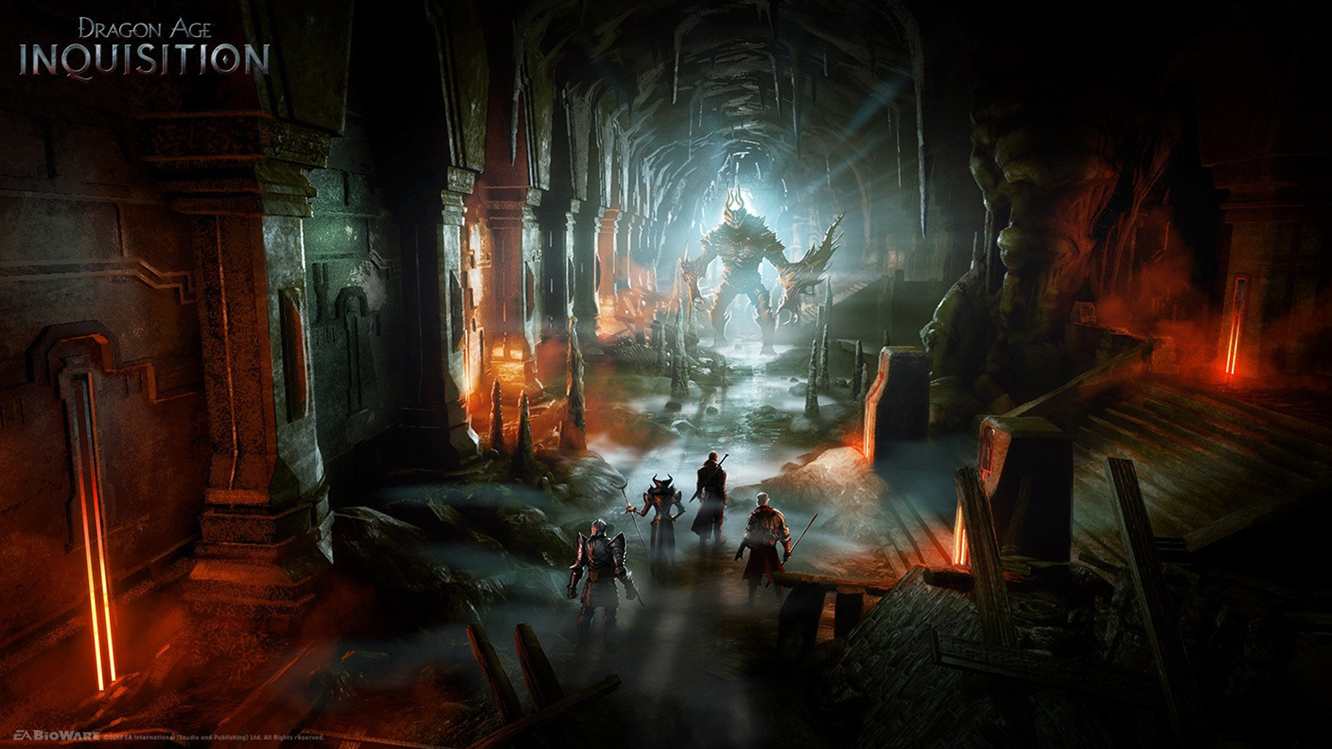 Dragon Age Inquisition Environment Concept Art - HD Wallpaper 
