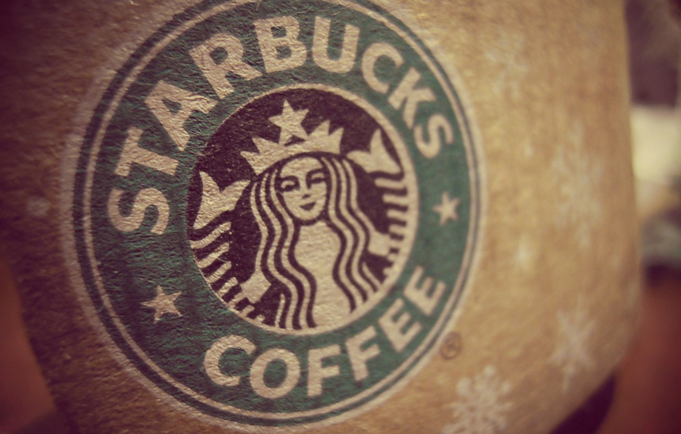 Photo Wallpaper Brand, Starbucks, Starbucks - Starbucks Logo - HD Wallpaper 