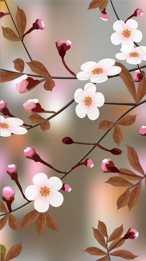 Beautiful Flower In Wallpaper Mobile - HD Wallpaper 