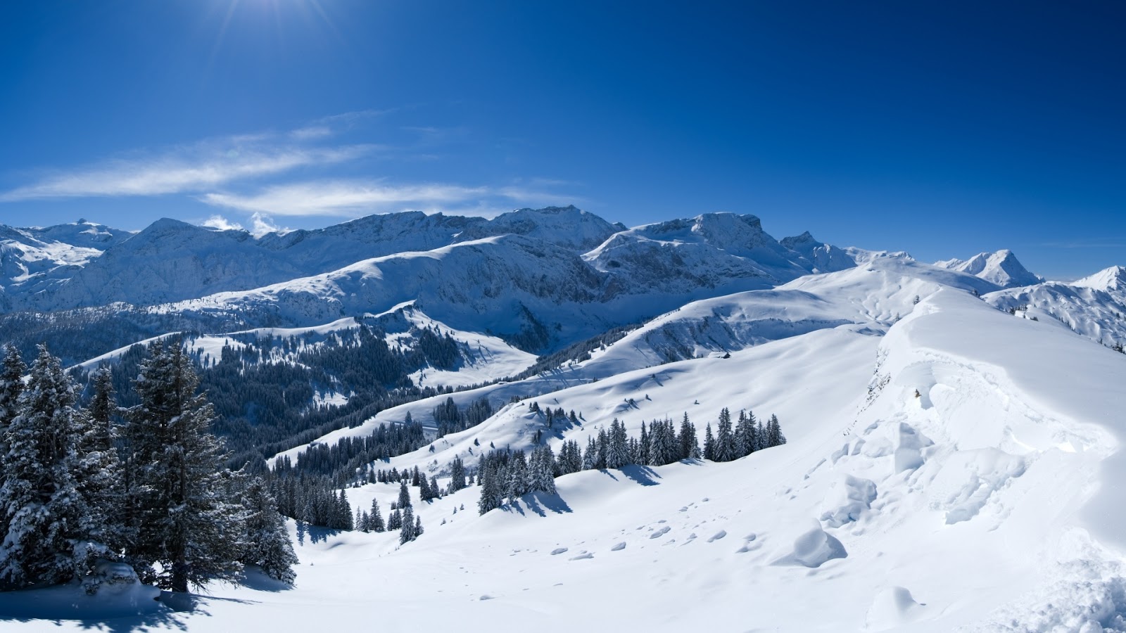 Snow Mountain Wallpaper 4k - HD Wallpaper 