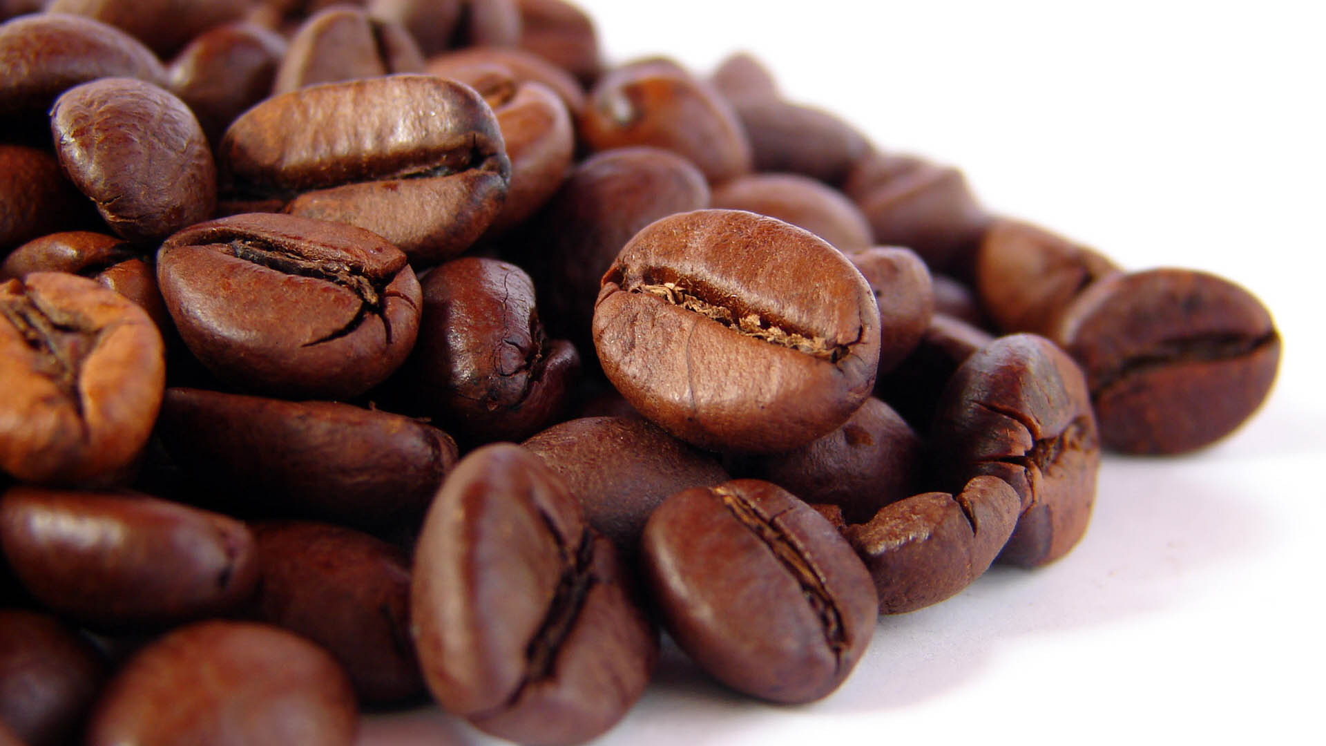Hd Images Of Coffee Beans - HD Wallpaper 