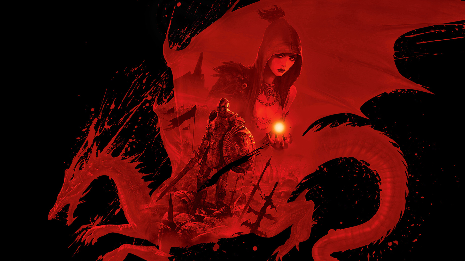 Dragon Age - Origins - Dragon Age Origins Artwork - HD Wallpaper 