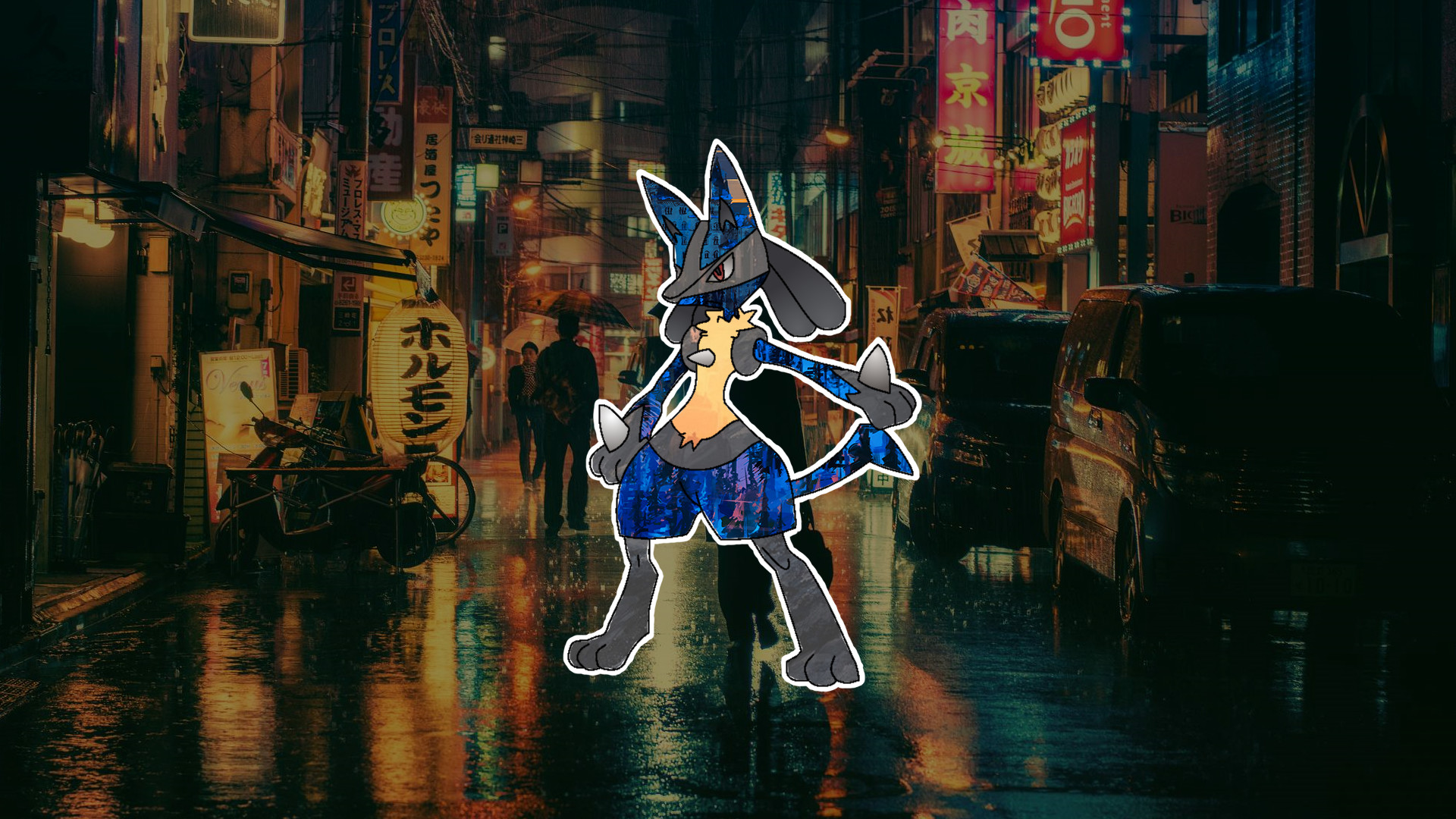 Japan Night Hd - HD Wallpaper 