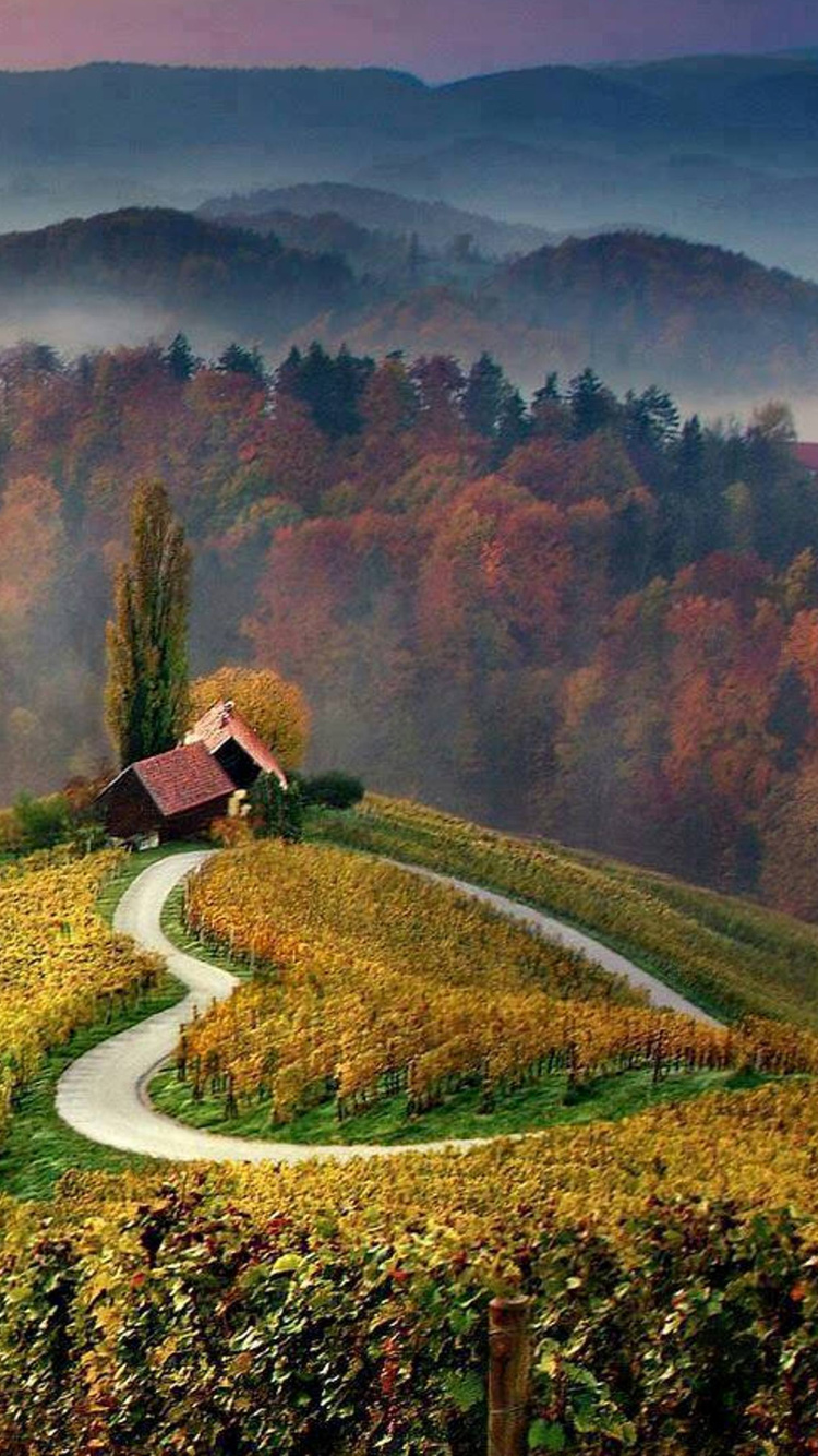 Heart Shaped Road Slovenia - HD Wallpaper 