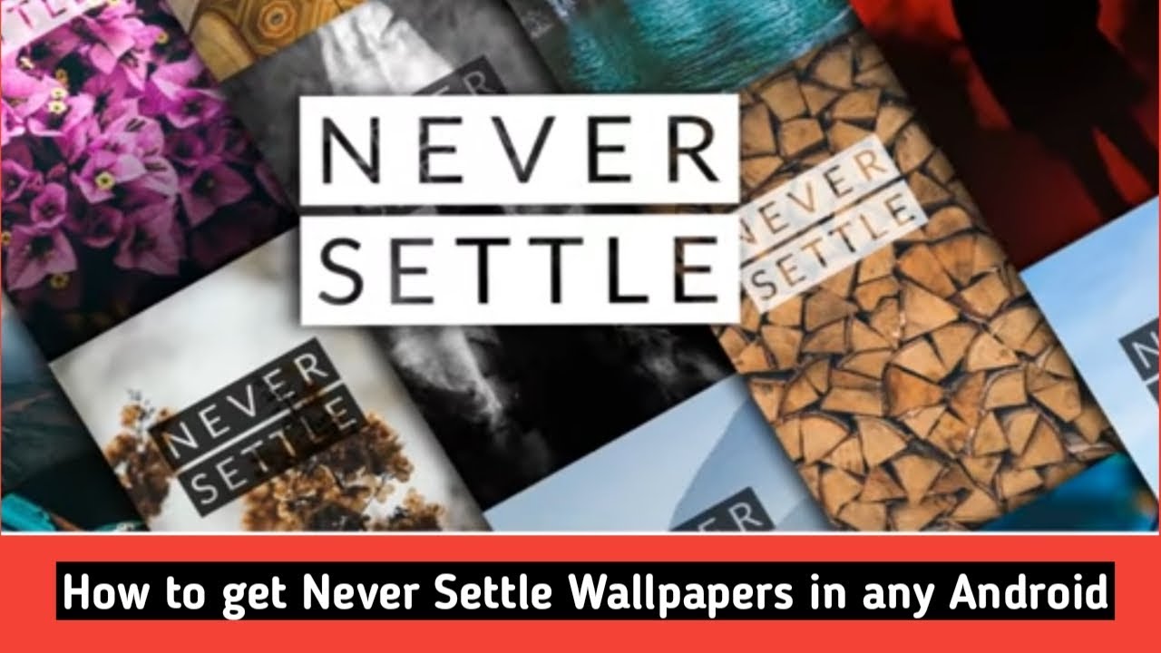 Never Settle Wallpaper Pc - HD Wallpaper 