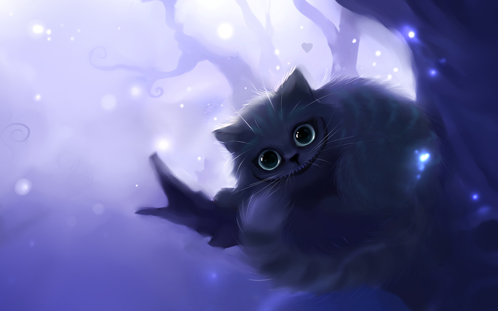 Cat, Alice In Wonderland, And Cheshire Cat Image - Cute Cheshire Cat - HD Wallpaper 