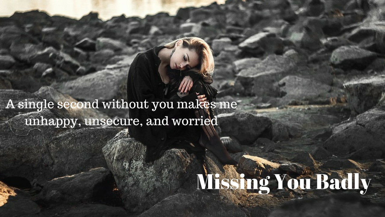 Miss You Image For Whatsapp - Sad I Miss You - HD Wallpaper 