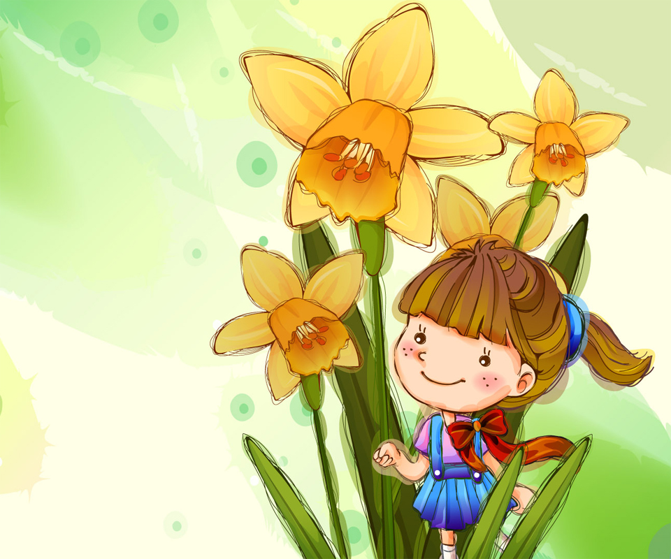 Hd Grow Flower Android Wallpapers - Hd Wallpaper Flower Cute - HD Wallpaper 