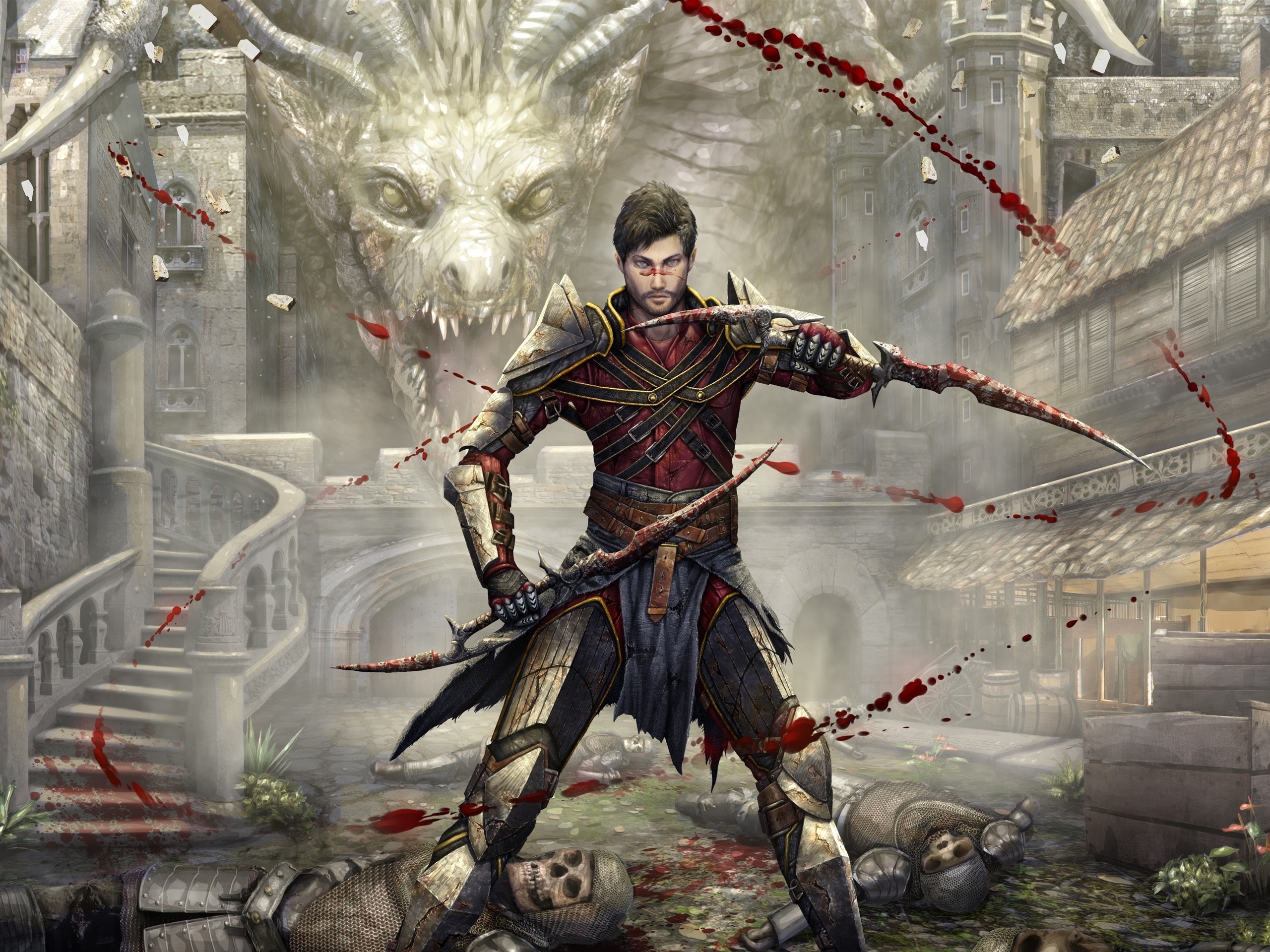 Wallpaper Dragon Age, Pc Game - Dragon Age Hawke Art - HD Wallpaper 
