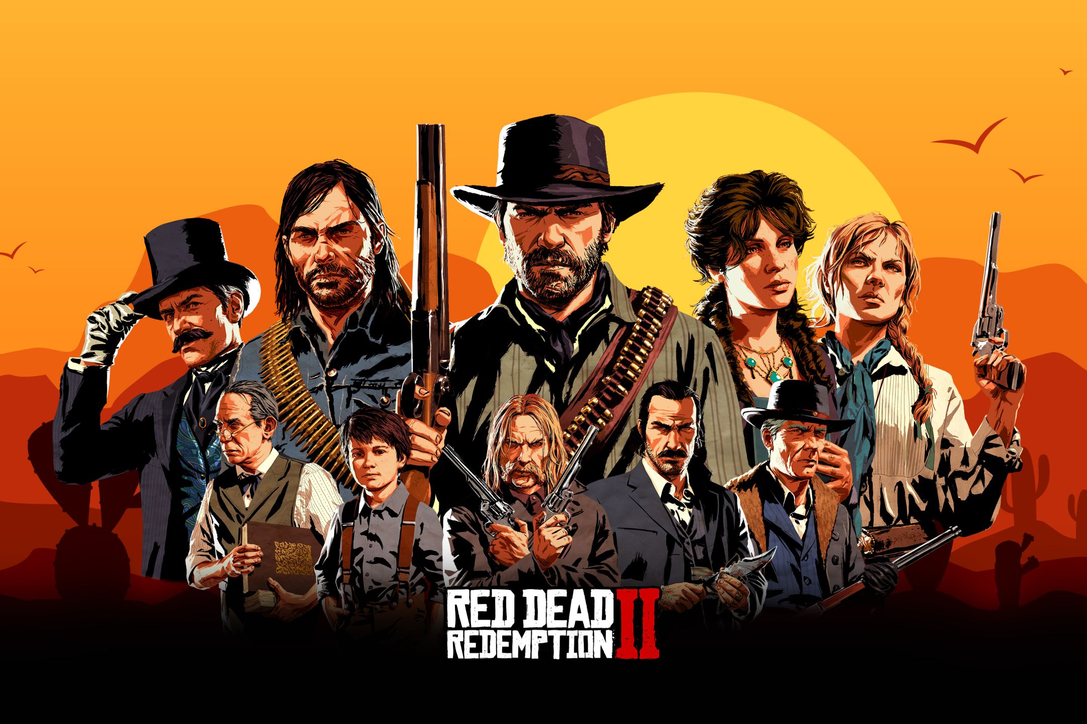 Red Dead Redemption 2 Poster - HD Wallpaper 